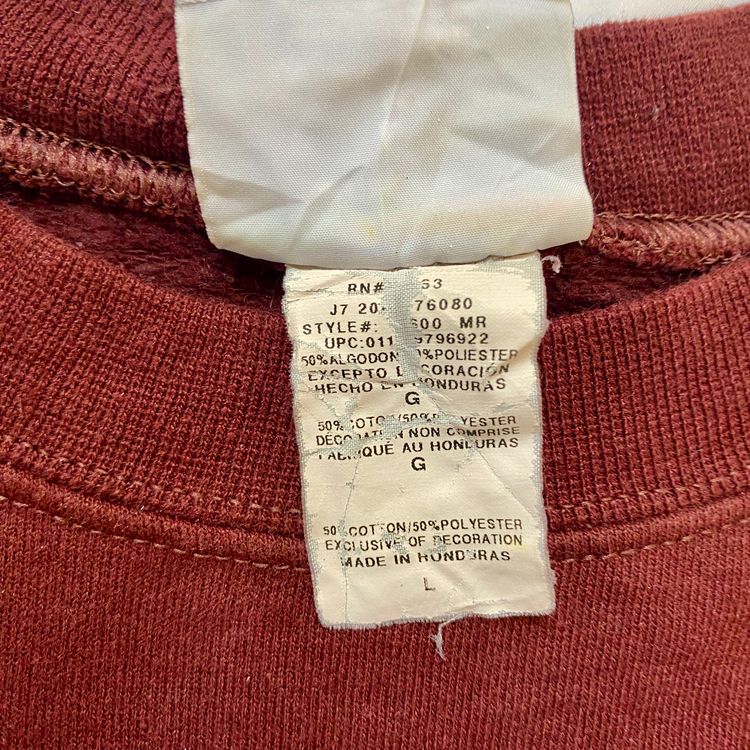 Immagine di Champion Authentic Burgundy Crewneck L 7