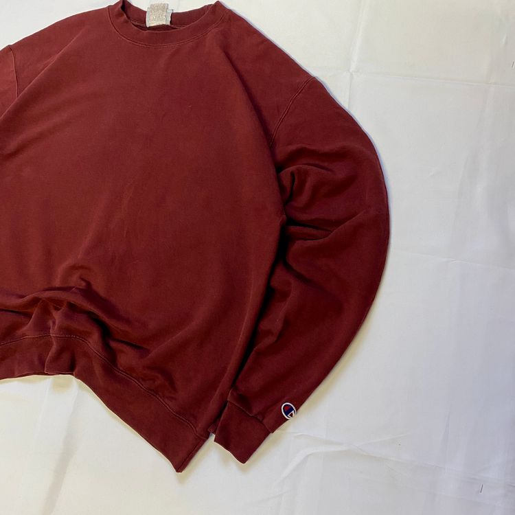 Immagine di Champion Authentic Burgundy Crewneck L 2