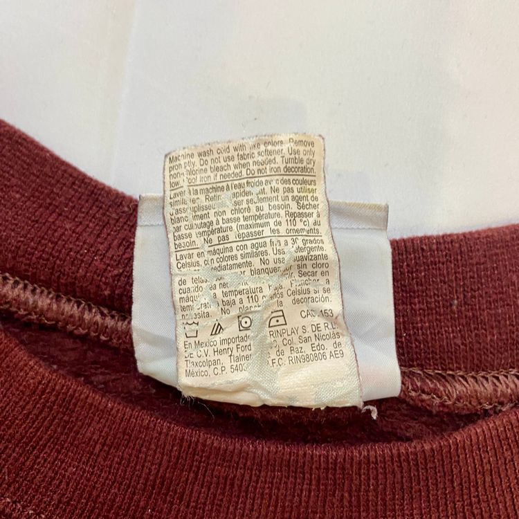Immagine di Champion Authentic Burgundy Crewneck L 8