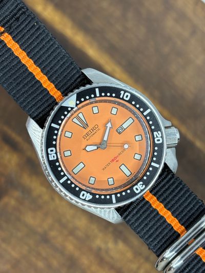 Seiko Automatic Diver – Orange Dial