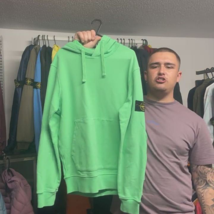 Stone Island si green hoodie M product image