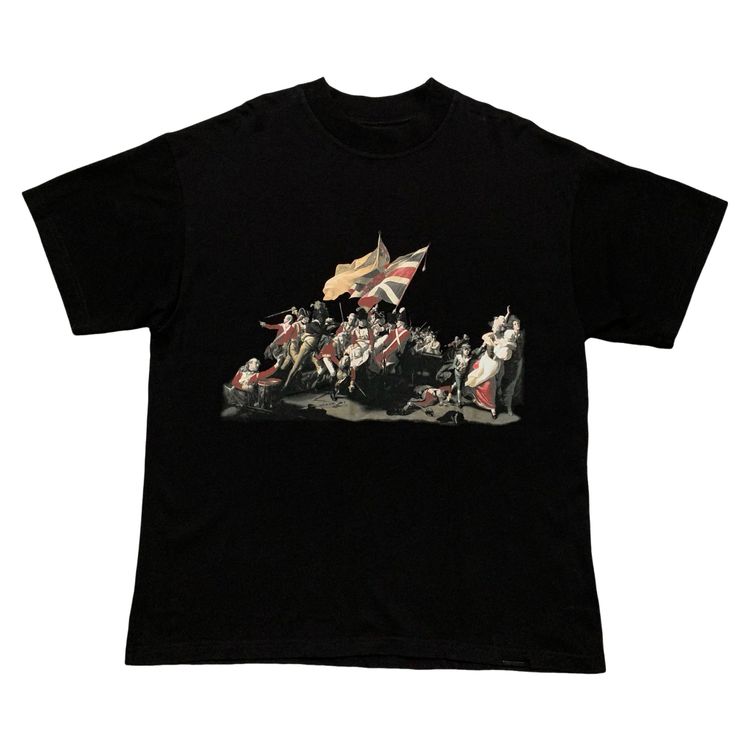 Represent Medium British Battle Archive Black Tee