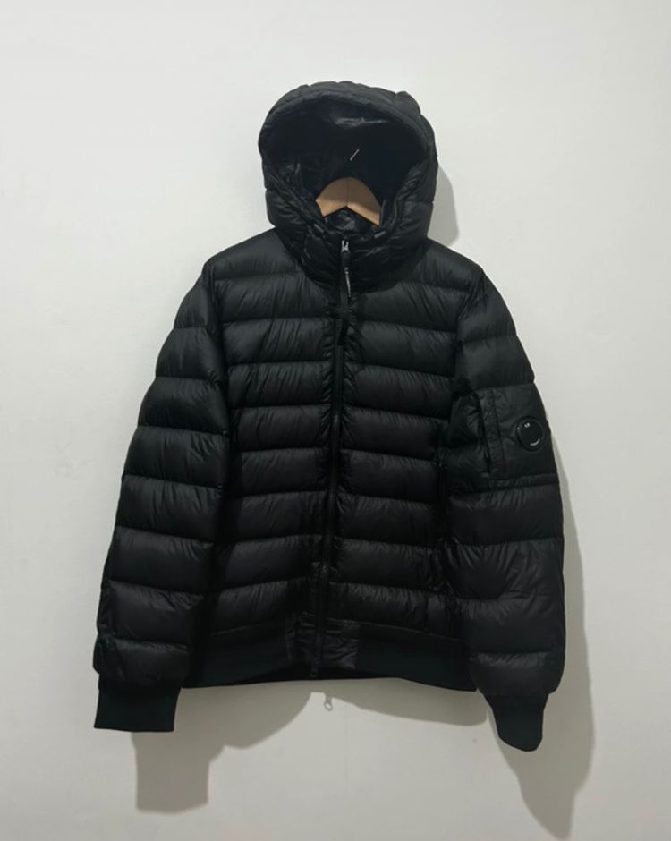 CP Company Black DD Shell Puffer