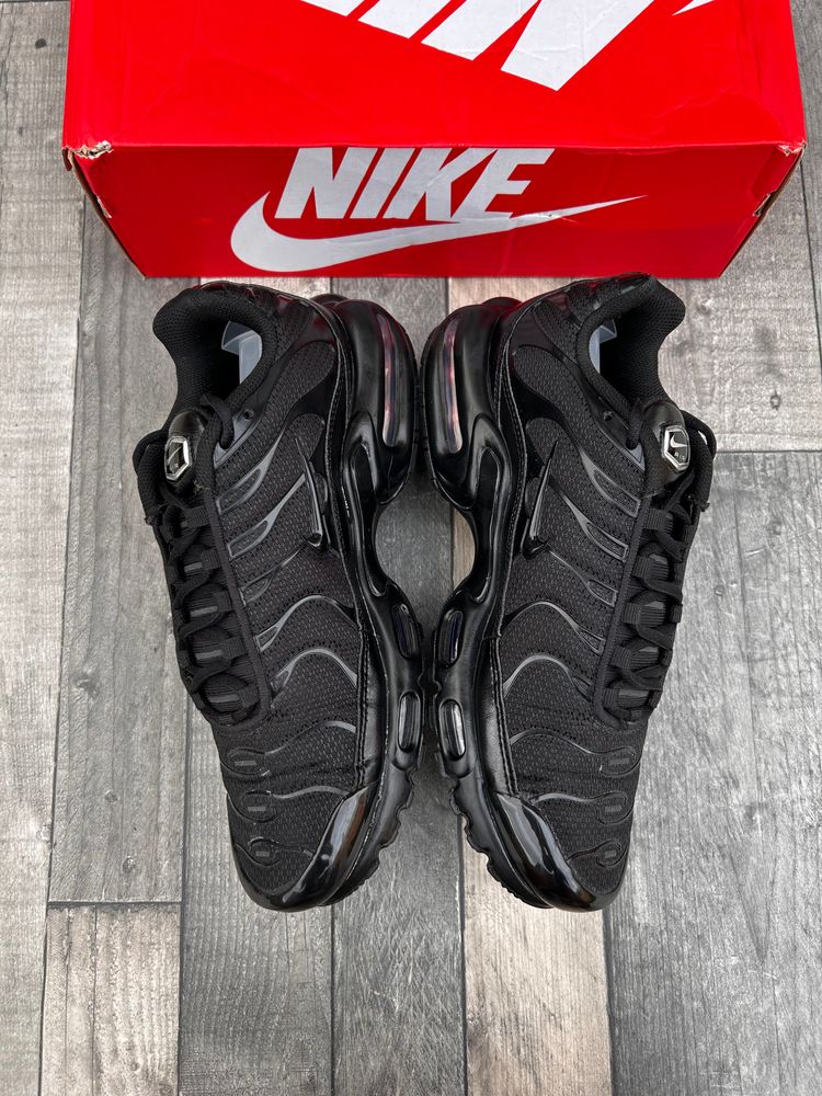 Nike Air Max Plus TN Trainers - ‘Triple Black’ - Size UK 8  image 6