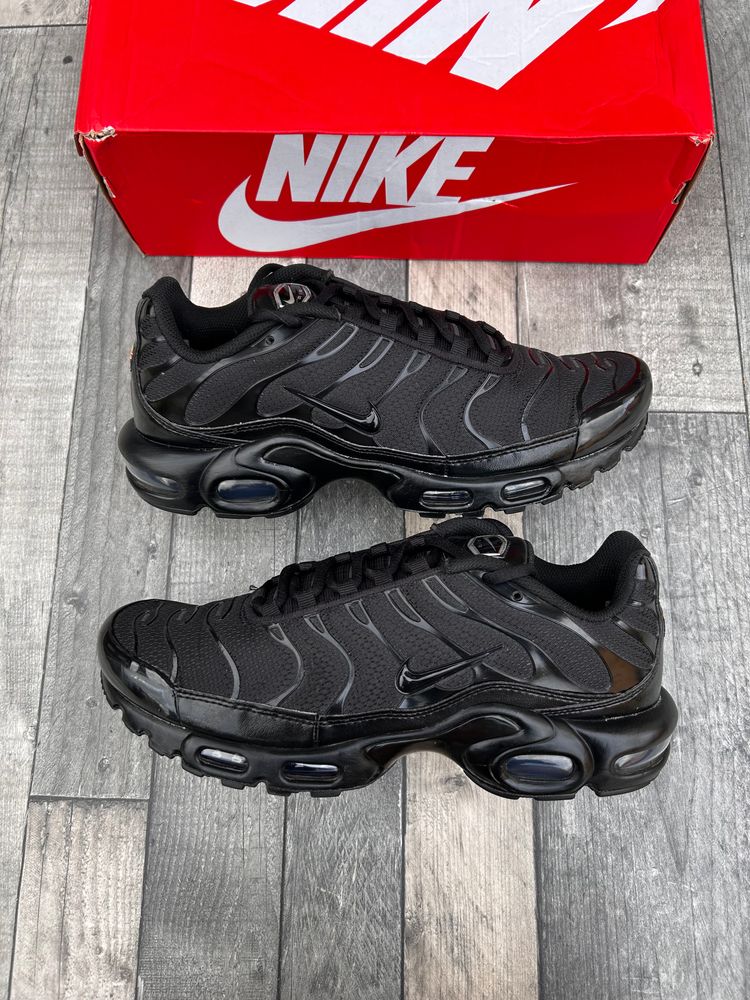 Nike Air Max Plus TN Trainers - ‘Triple Black’ - Size UK 8  image 3