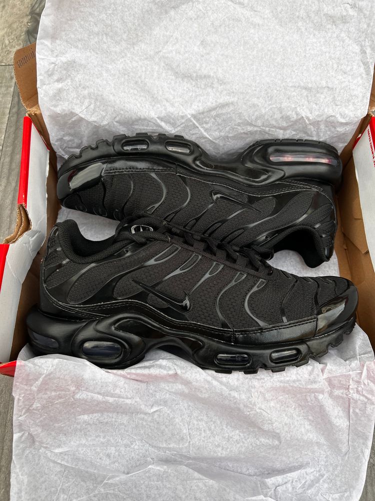 Nike Air Max Plus TN Trainers - ‘Triple Black’ - Size UK 8  image 2