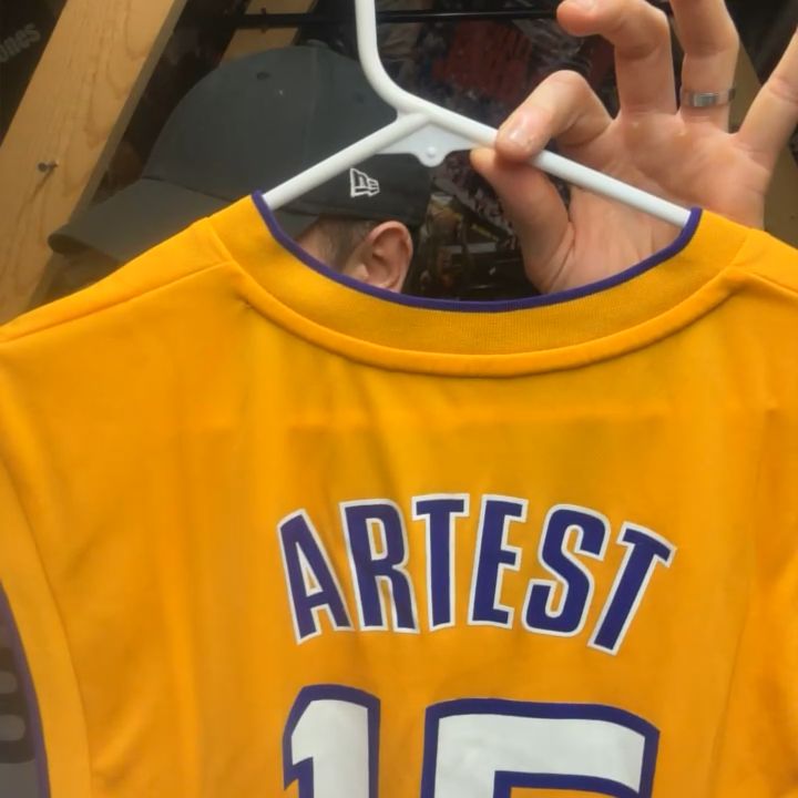 Adidas RON ARTEST YELLOE ADIDAS LAKERS  product image