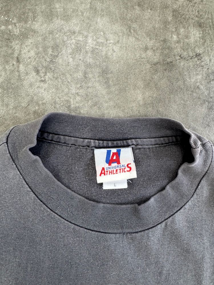 Black Graphic T-Shirt faded eithracht feankfurt  image 7