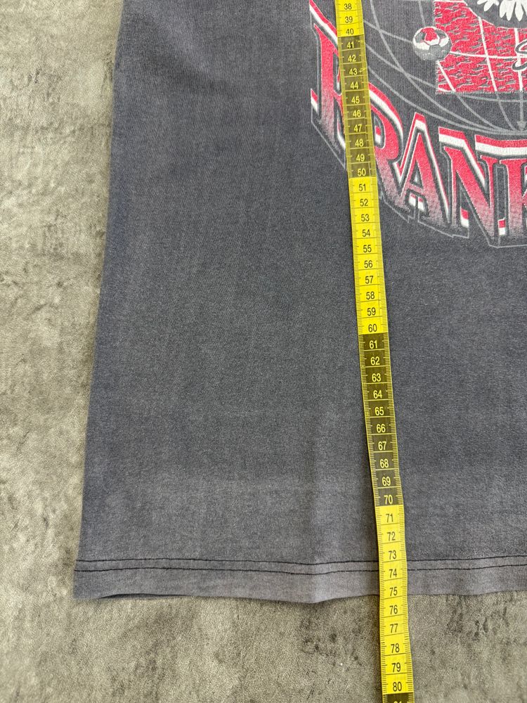 Black Graphic T-Shirt faded eithracht feankfurt  image 8