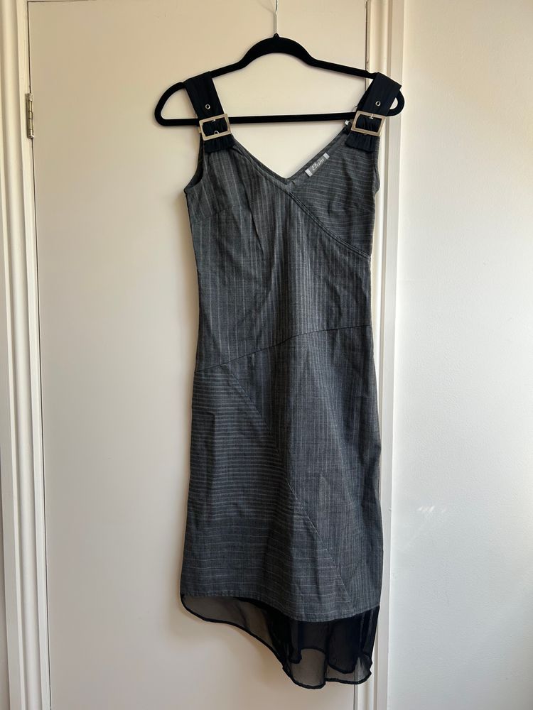 Etam Etam striped buckle midi dress size S product image