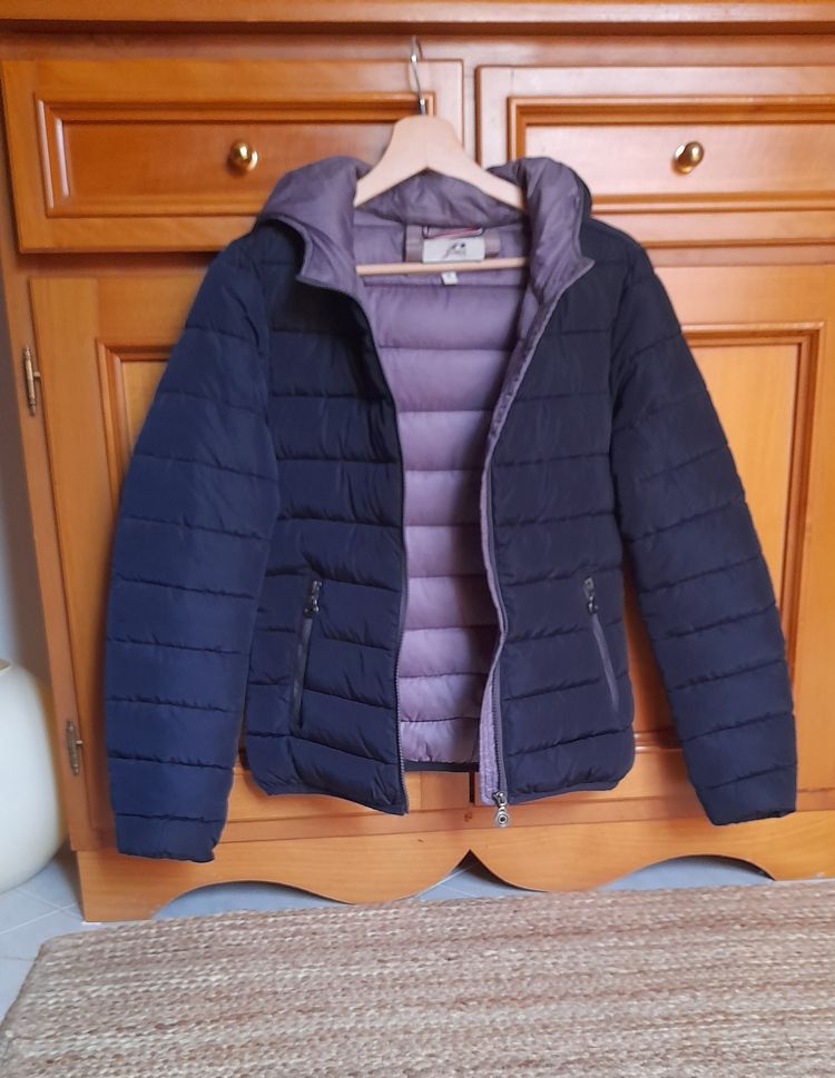 Giubotto imbottito donna blu navi taglia S image 1