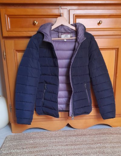 Giubotto imbottito donna blu navi taglia S