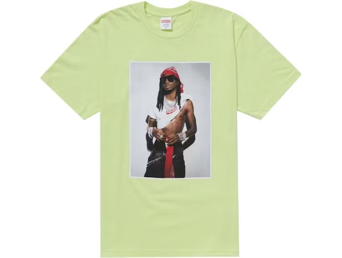 Supreme Playboi Carti Tee Pale Green