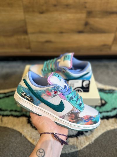 Nike dunk SB “Futura Laboratories Bleached Aqua” U.K. 7.5