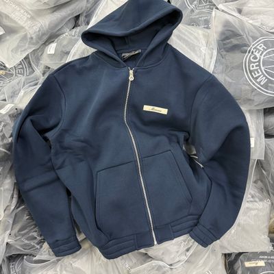 Navy Mercier Zip-Up Hoodie (Brand New)