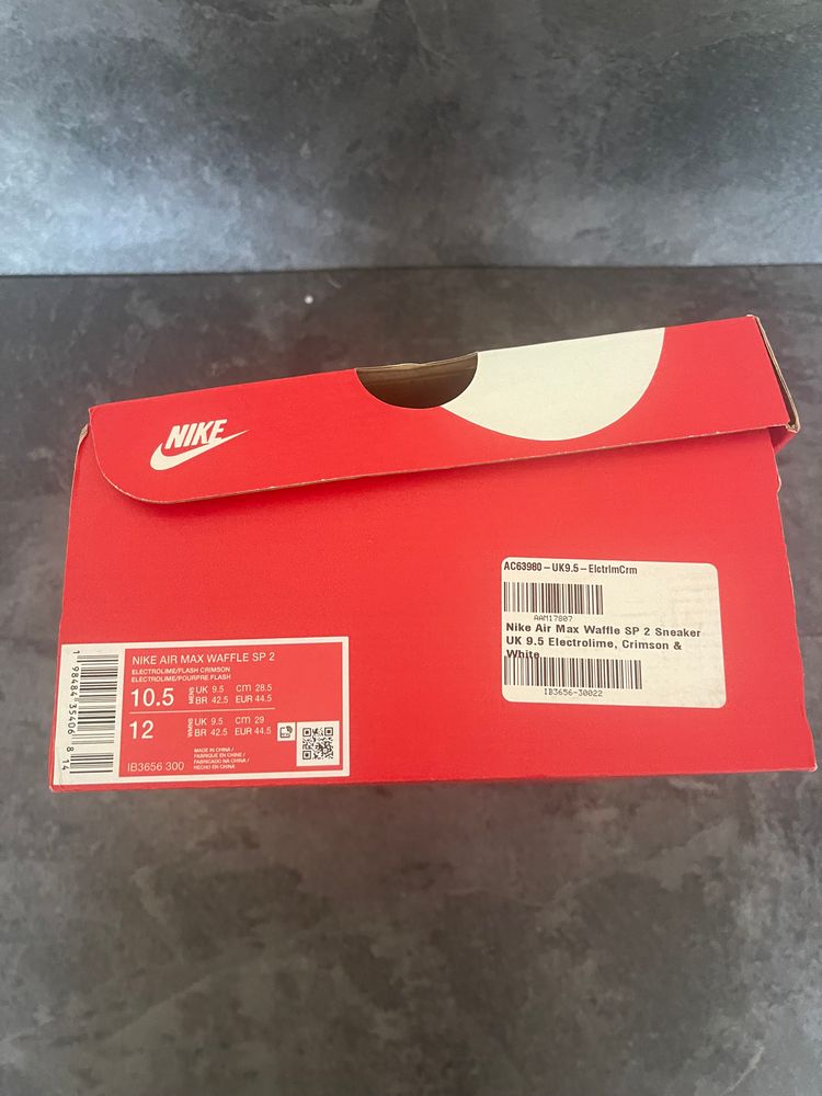 Nike Air Max Waffle Sp 2 | Electric Lime | UK9.5 image 10
