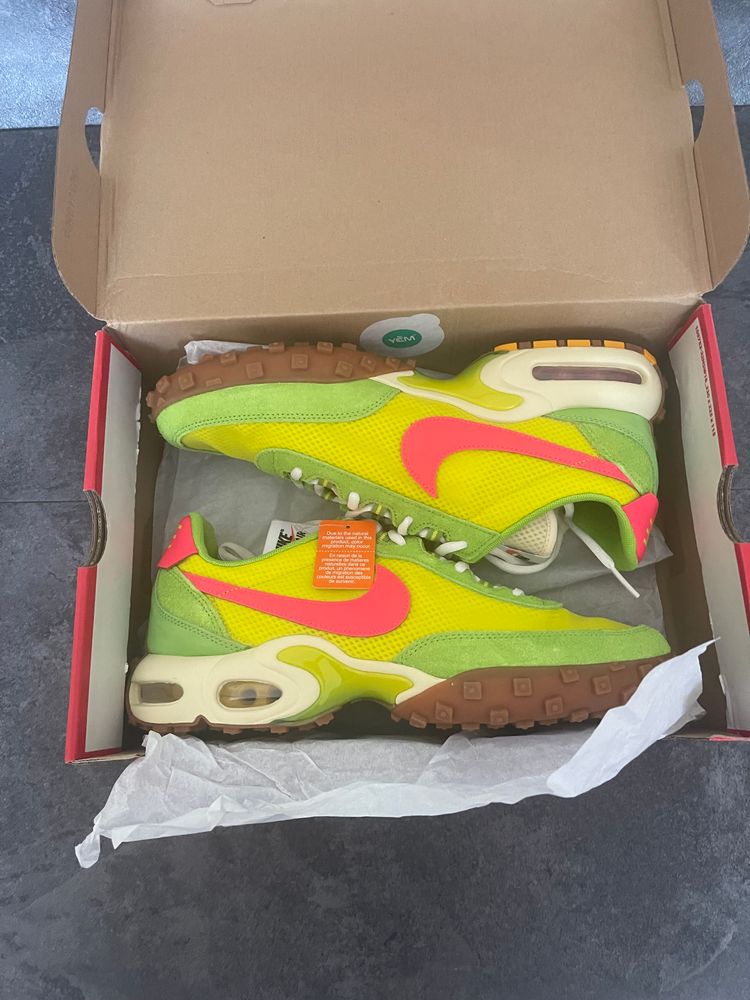 Nike Air Max Waffle Sp 2 | Electric Lime | UK9.5 image 9