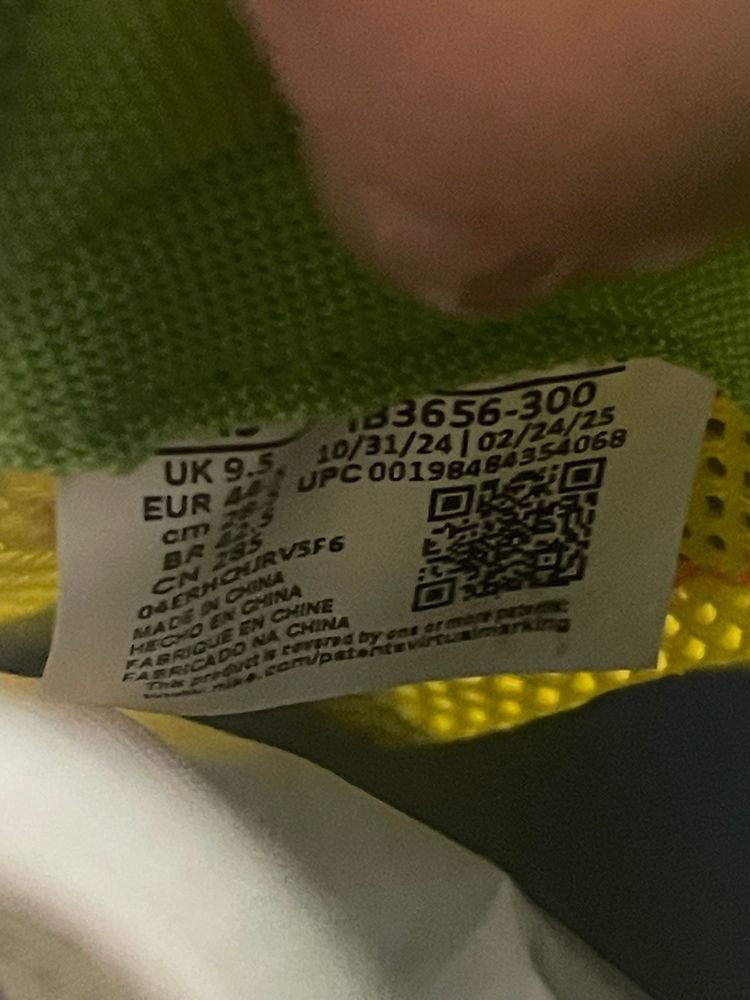 Nike Air Max Waffle Sp 2 | Electric Lime | UK9.5 image 8