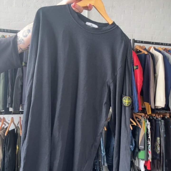 Stone Island stone island black long sleeve top 3xl 26p2p product image