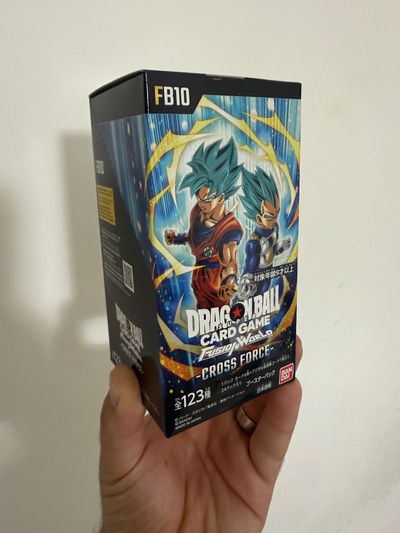 Dragon Ball Card Game Fusion World Cross Force Booster Box
