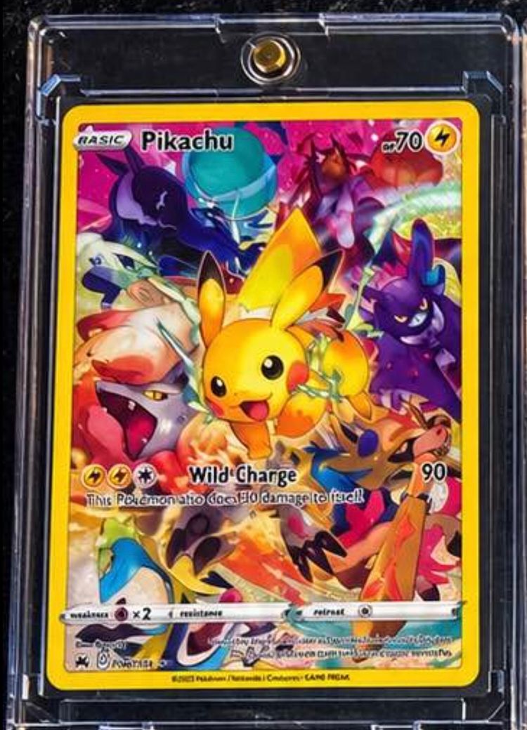 2023 Pokemon Sword & Shield Crown Zenith #160/159 Pikachu MINT obraz 1