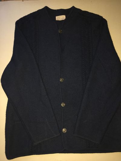 Misson Navy Blue Cardigan Sweater