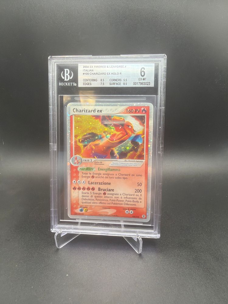 Charizard Ex Holo Pokémon Card bgs 6 image 1