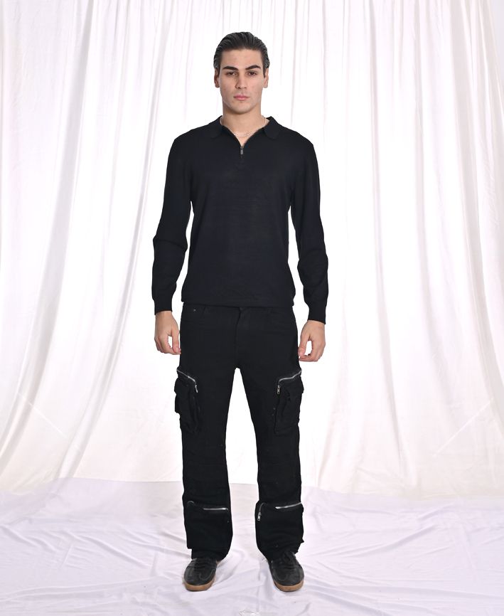 Other Jeans Cargo Nero product image