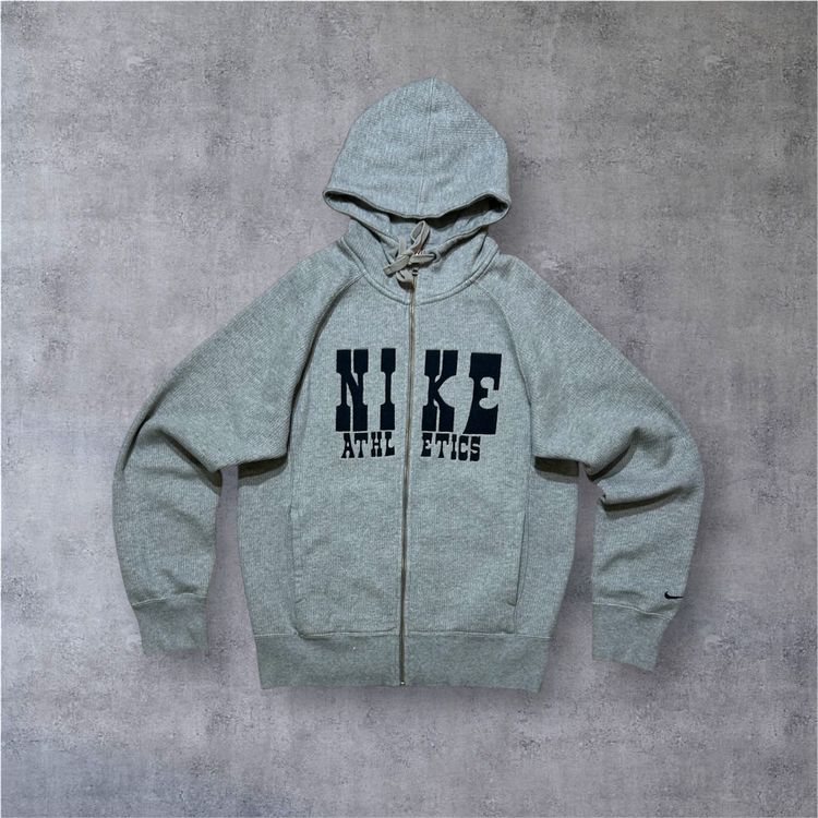 Nike grey zip-up hoodie