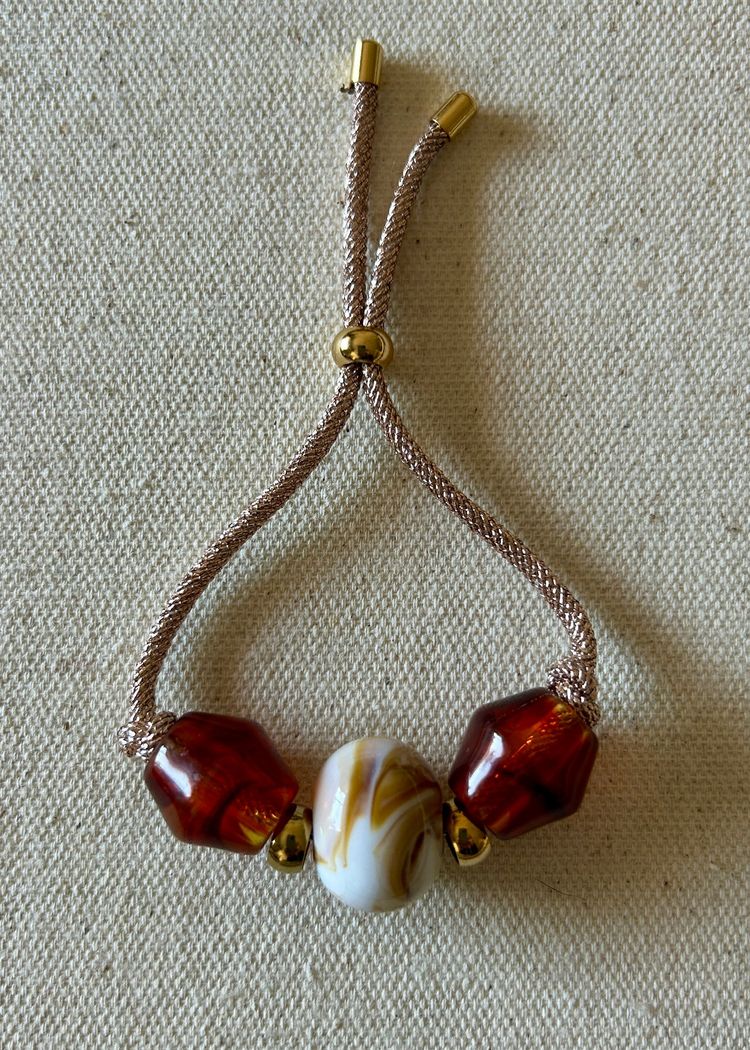 Pulsera Cord Egg Marble imagen 2