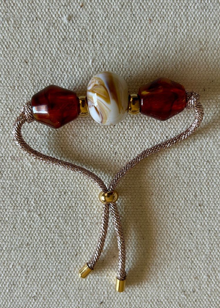 Pulsera Cord Egg Marble
