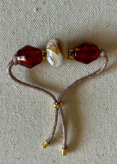Pulsera Cord Egg Marble