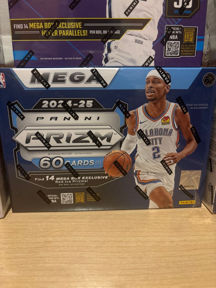Panini Prizm 2024-25 Mega Box Basketball Cards