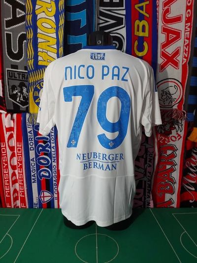 Como Third 2024/25 Nico Paz Autografata – Size XL