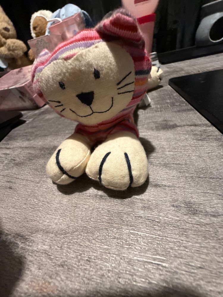 CAT Striped Cat Plush Toy jelly cat year 2000 retired  product image