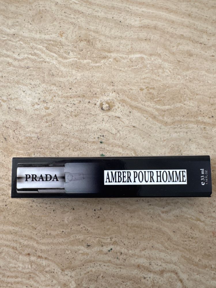 Prada Amber Pour Homme Fragrance 33ml bottle 