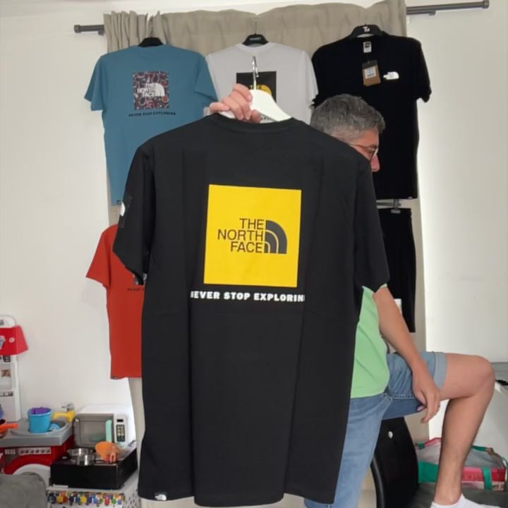 Selected The north face t-shirt size M or L product image