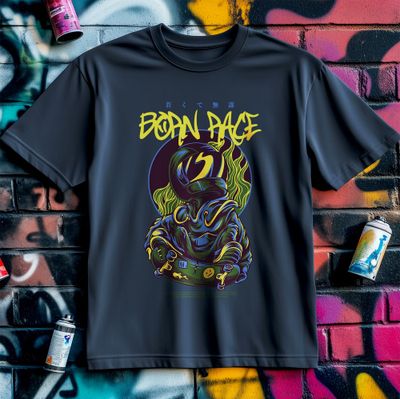 Born Race Tee – Hilarious Helmet US 1