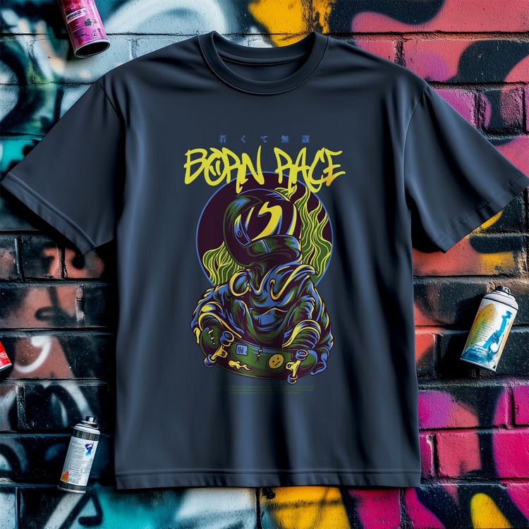 Born Race Tee – Hilarious Helmet US