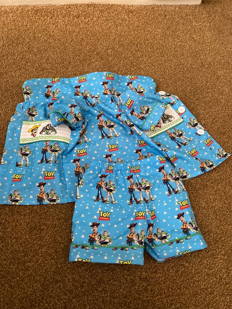 Zanone Blue Toy Story Pajama Set With Shorts  product image