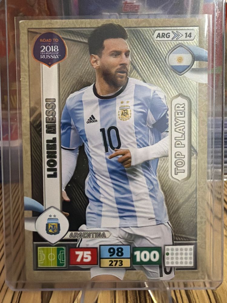 Lionel Messi Football Trading Card