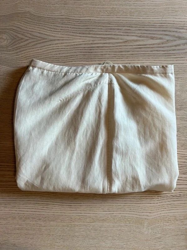 Globus Essentials – 51% Linen & 49% Silk Trousers – Ivory Cream – Straight Leg – Size 40 - 99€ imagen 5