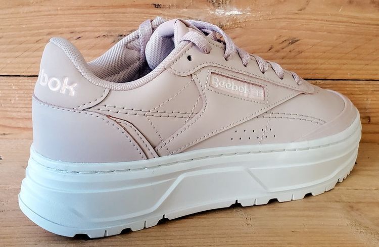 Reebok Club C Double Geo Low Leather Trainers UK3.5/US6/EU36.5 H69145 Pink image 7
