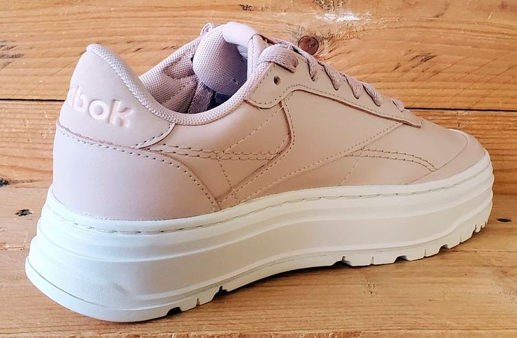 Reebok Club C Double Geo Low Leather Trainers UK3.5/US6/EU36.5 H69145 Pink image 8