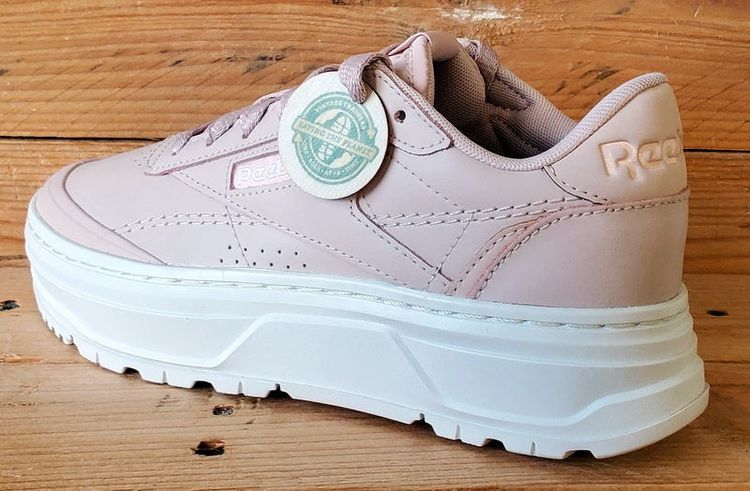 Reebok Club C Double Geo Low Leather Trainers UK3.5/US6/EU36.5 H69145 Pink image 10