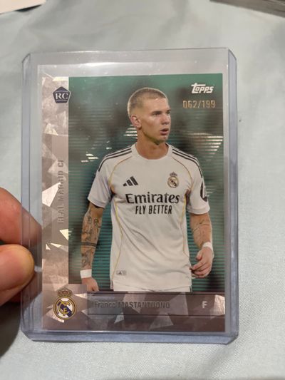 Topps Real Madrid E. Soccer Trading Card
