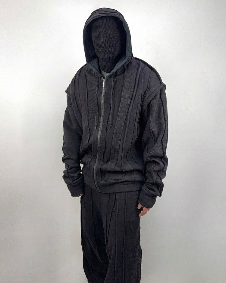 Hoodie Paneled 6