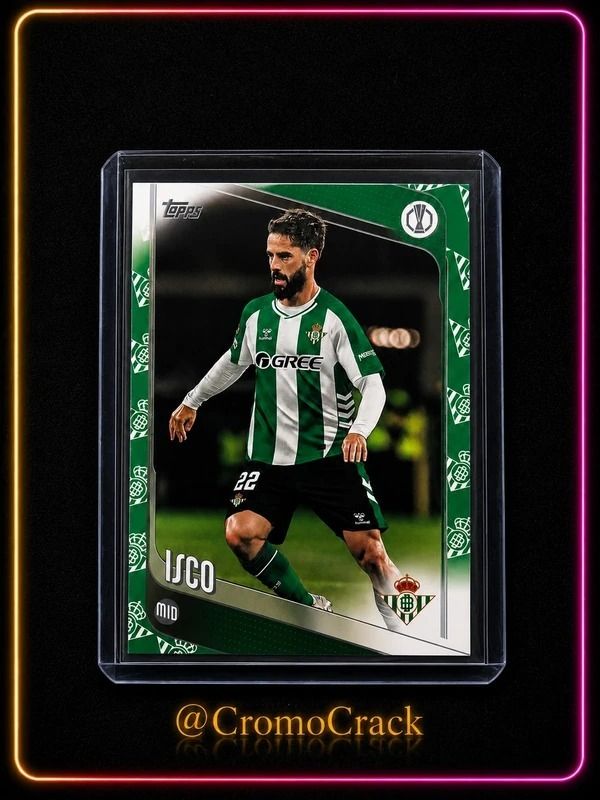 Isco Team Crest Border SSP – Topps Chrome 2025/26