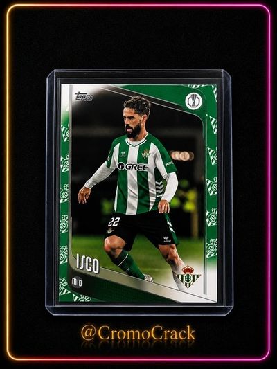 Isco Team Crest Border SSP – Topps Chrome 2025/26