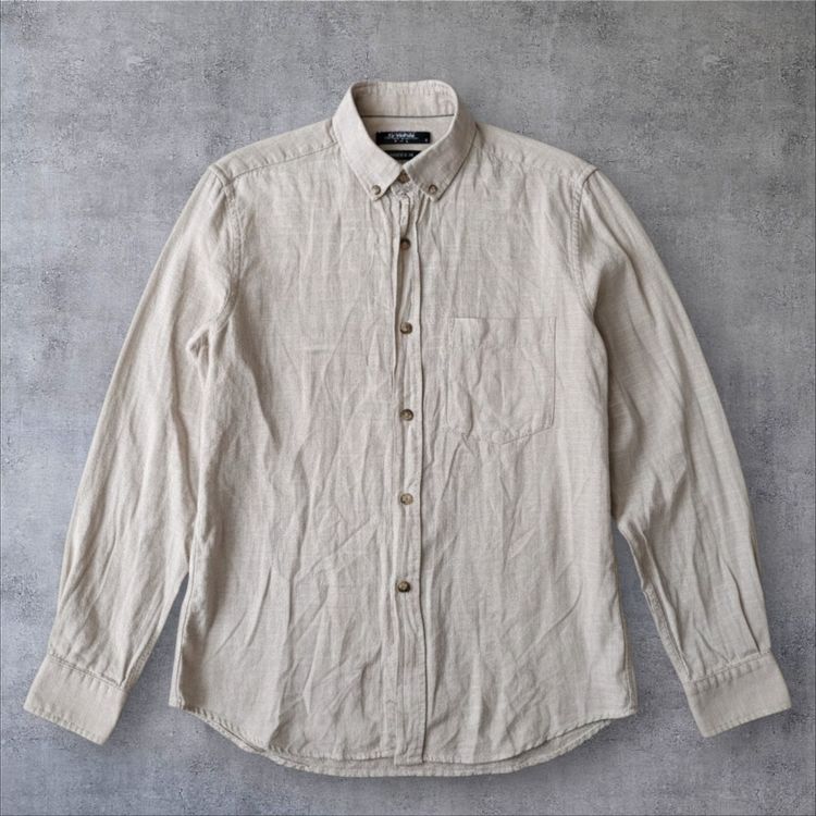 Other Beige Long Sleeve Button-Up Shirt Len i Bawełna  product image